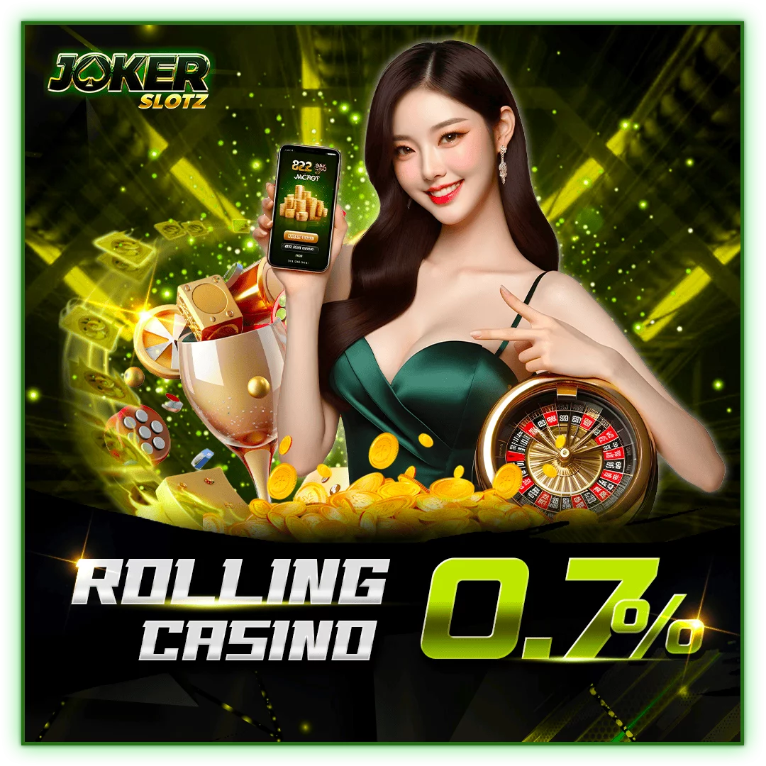 Rolling Casino 0.7% Jokerslotz